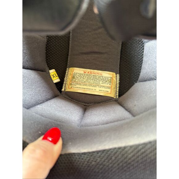 HJC Size XL Full Face Motorcycle Riding Helmet Silver Modular Power Sport Cl-33 - Picture 9 of 12